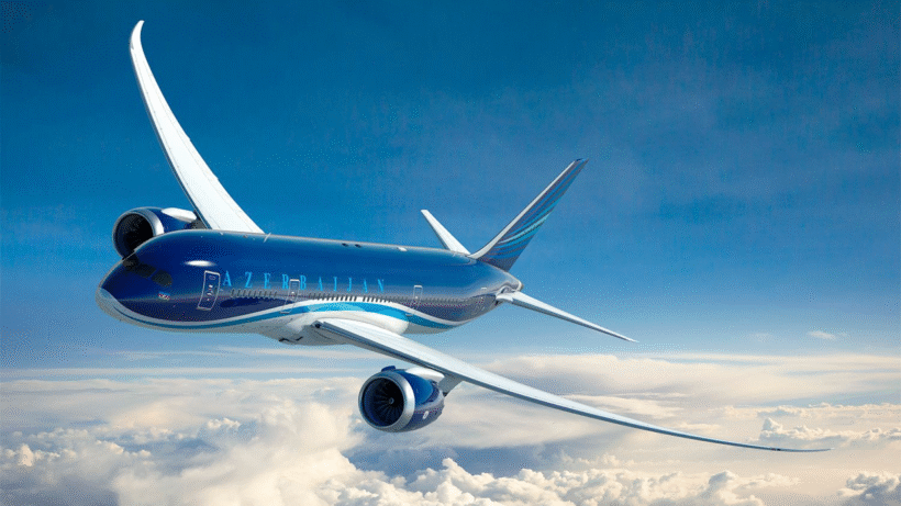 AZAL-ın beynəlxalq uçuşları üçün elan etdiyi 25%-dək endirim kampaniyasını əks etdirən reklam vizualı.