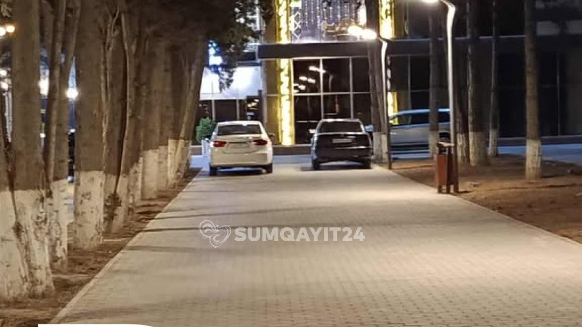Sumqayıtda parkda qanunsuz parklanma edən sürücülərə cərimə tətbiq olundu